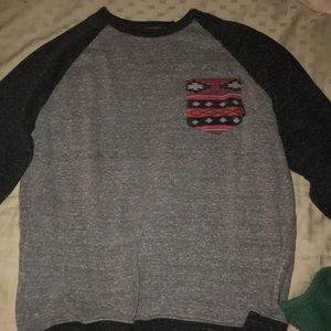 vans long sleeve sweatshirt